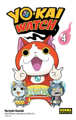 SHX4-2k Yokai Watch Manga Volumen 4 Espanol Norma