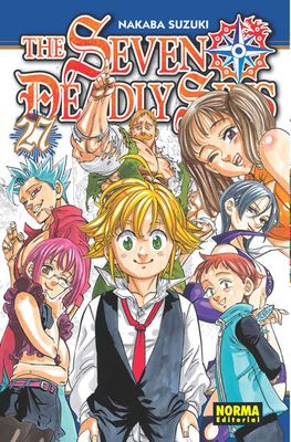 SHX4-500 The Seven Deadly Sins Manga Volumen 27 Espanol Panini