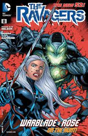SHX100 The Ravagers Comic Issue 8 The New 52 Warblade Rose