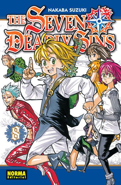 SHX4-500 The Seven Deadly Sins Manga Volumen 8 Espanol Norma