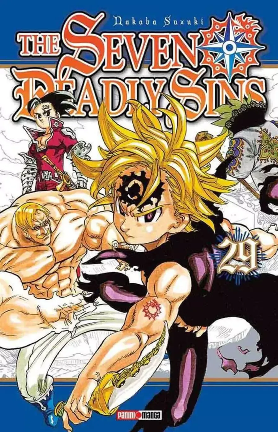 SHXA-500 The Seven Deadly Sins Manga Volumen 29 Espanol Panini