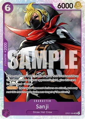 SJ-1k Sanji - 500 Years in the Future (OP07) 500 Years in the Future Foil