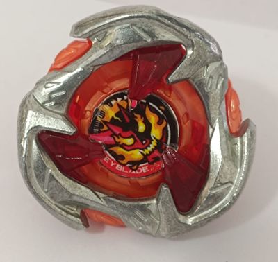 SHB-4k Beyblade Anaranjado Beyblade X Hells Hammer 3-70H fabricado por Takara Tomy.