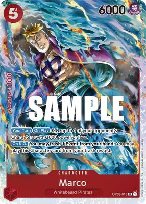 SJ4k Marco - Pillars of Strength (OP03) Pillars of Strength Foil