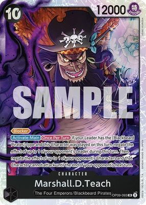 SJ2k Marshall.D.Teach (093) - Emperors in the New World (OP09) Emperors in the New World Foil