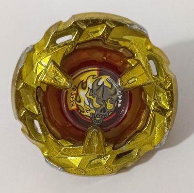 SHB-4k Beyblade Amarillo 5  Beyblade X Hells Scythe 4-60T BX-00  Tipo equilibrio.