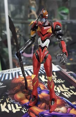 SHX2-7k Eva 02 Figura Evangelion Figura Revoltech Articulada