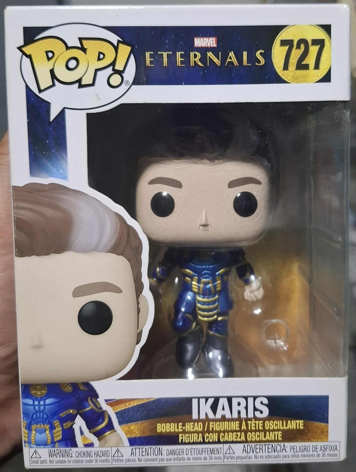 SHX3-7k Ikaris Figura Funko Pop Eternals Figura