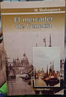 SHX3-1k El Mercader de Venecia Libro Willian Shakespeare