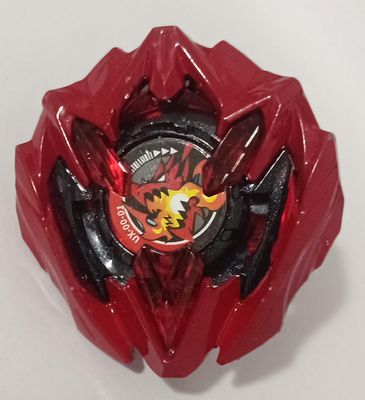 SHB-4k Beyblade Rojo con Negro Beyblade X UX-00-01 Dran Buster Scythe