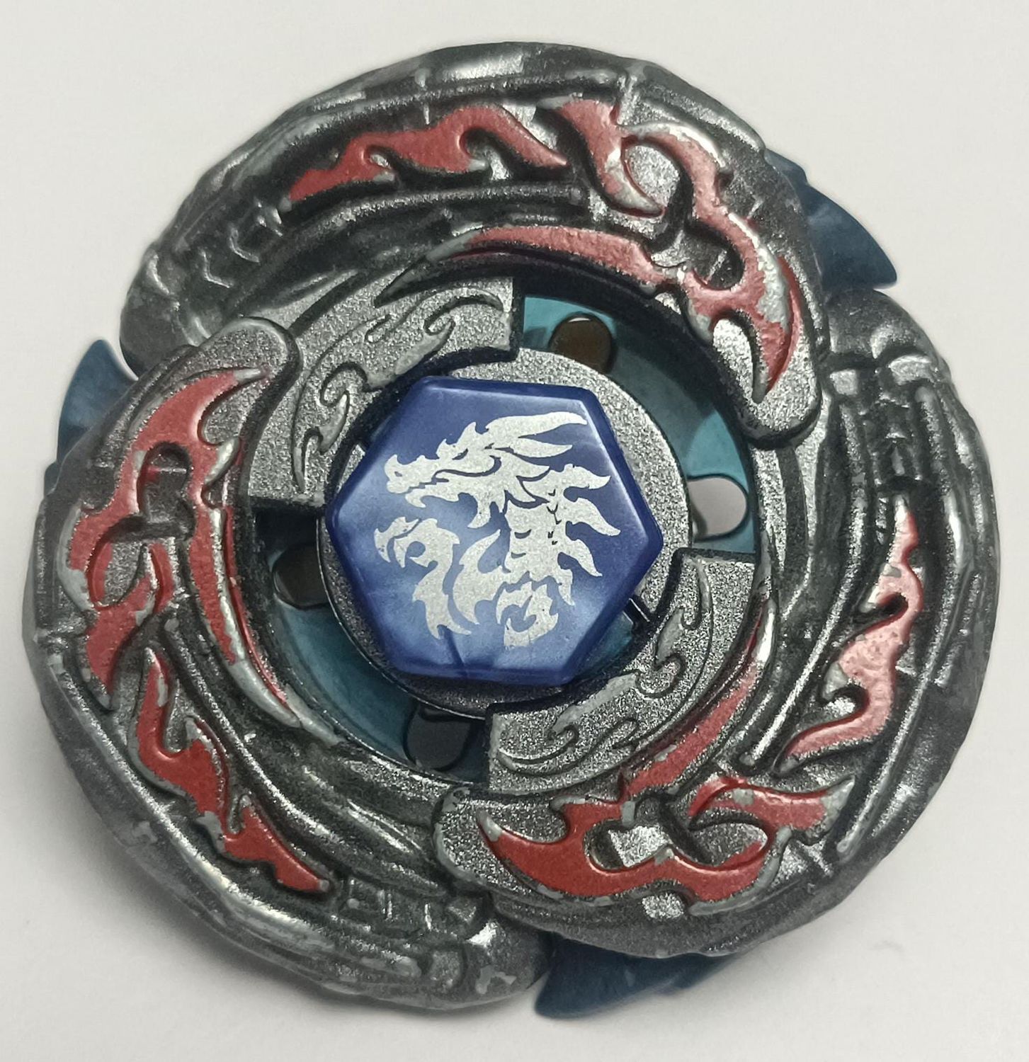 SHB-4k Beyblade Azul 7 Beyblade L-Drago . Tipo Ataque Metal Fury