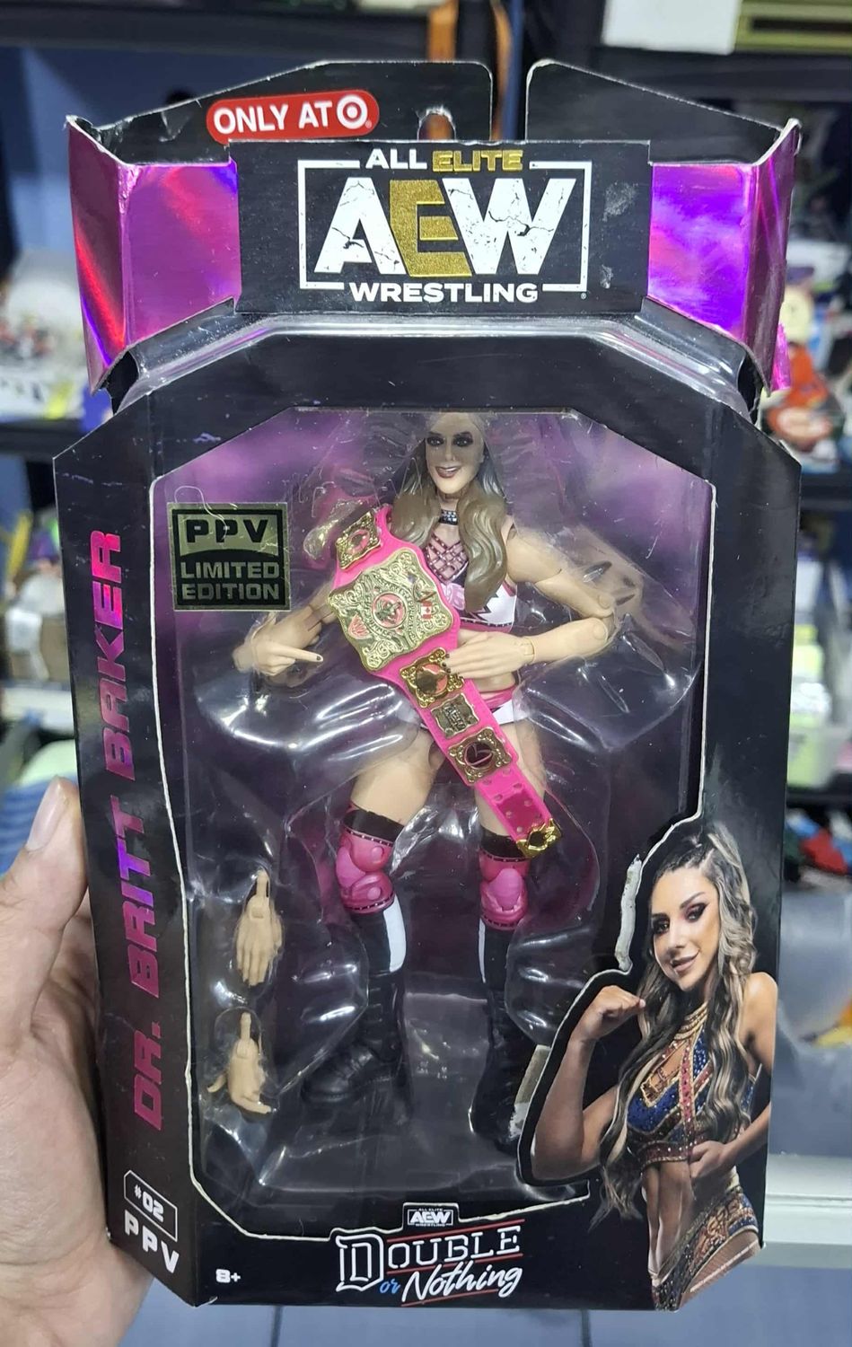 SH15-5k Dr Britt Baker Figura AEW Wrestling