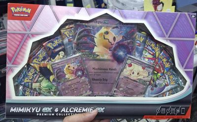 SJ Mimikyu ex Alcremie ex Premium Collection Box