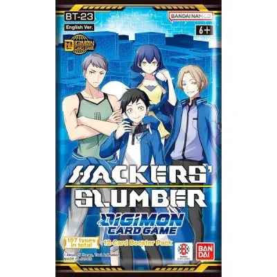 SJ Digimon Hackers Slumber Booster Pack