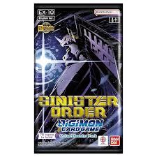 SJ DIgimon Sinister Order Booster Pack