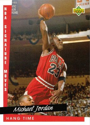 SJ-500 Michael Jordan 237 Hang Time Upper Deck 94