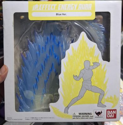 BA35- 7k Perfect Energy Aura Blue Ver Tamashi Nations Bandai