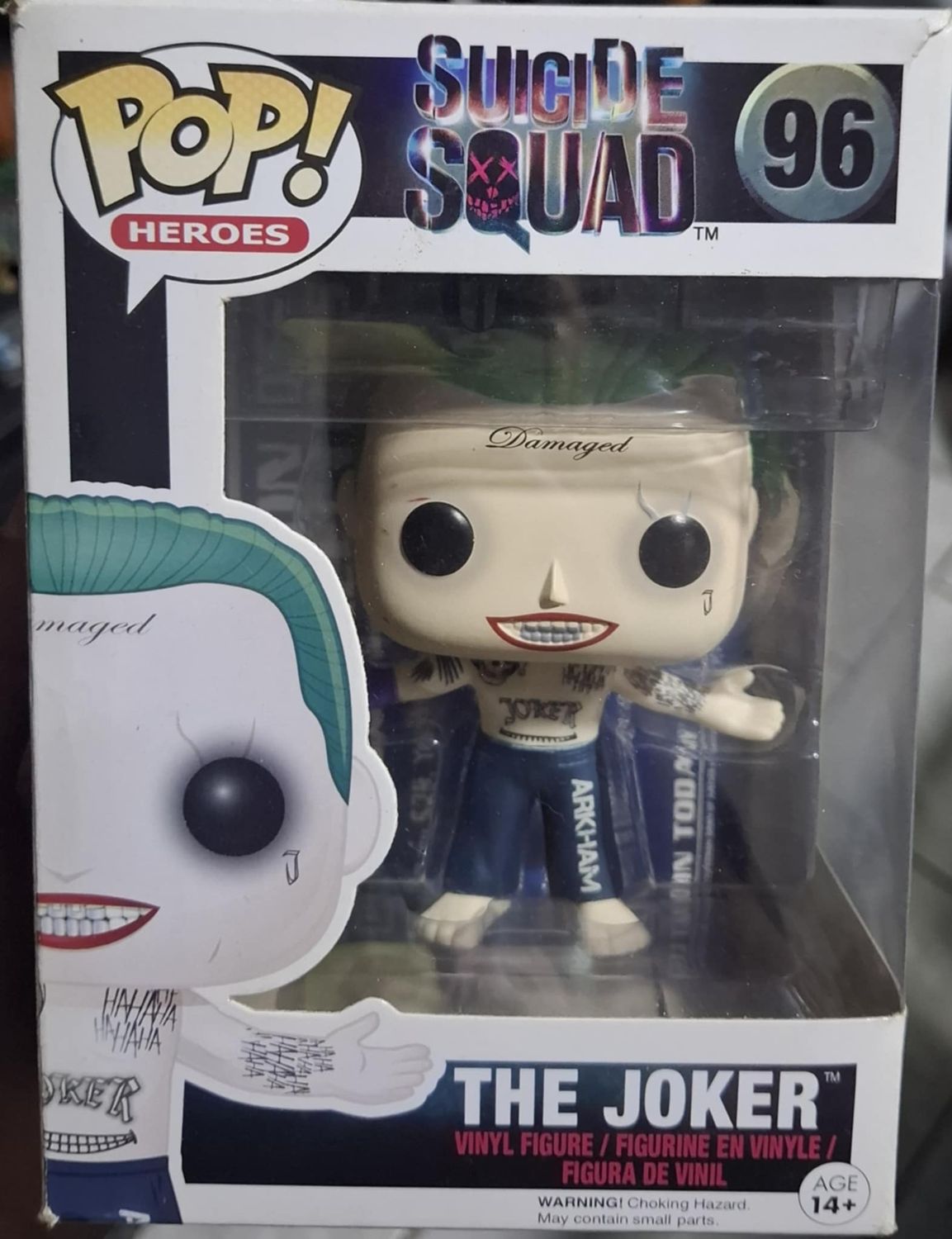BA35-6k The Joker Figura Funko Pop Suicide Squad Figura *Caja Danada*