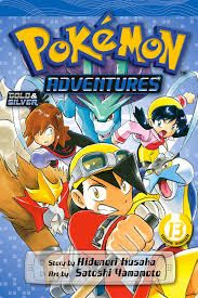 BA35-500 Pokemon Adventures Manga Volumen 13 Gold and Silver Inlges