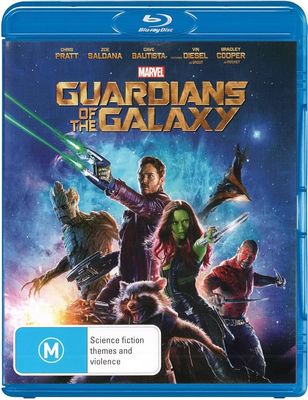 BA35-500 Guardians of the Galaxy Blu Ray Usado Completo Espanol Ingles Frances