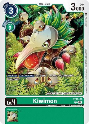 GA300 Kiwimon - Starter Deck 18: Guardian Vortex (ST-18) Starter Deck 18: Guardian Vortex