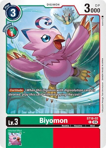 GA300 Biyomon - Starter Deck 18: Guardian Vortex (ST-18) Starter Deck 18: Guardian Vortex