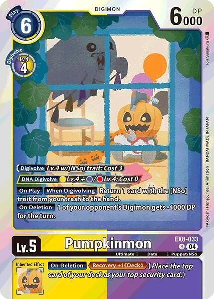 SJ Pumpkinmon - Chain of Liberation Chain of Liberation Foil