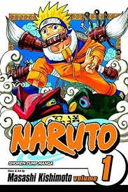 SHX-500 Naruto Manga Volumen 1 Ingles