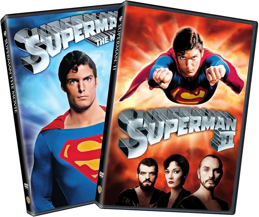BA39 Superman The Movie 2 Pack Nuevo Sellado DVD