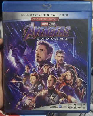 SHX-500 Avengers Endgame Blu Ray Usado Completo