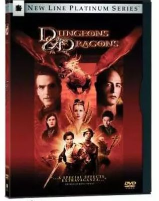 BA39 Dungeons and Dragons DVD Usado Completo New Line Platinum Ingles