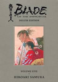 BAF1 Blade of the Immortal Deluxe Edition Manga Volumen 5 Ingles Tapa Dura