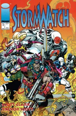 BAF1 Stormwatch Comic Issue 1 Image Comics