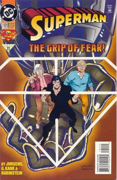 BAF1 Superman Comic Issue 101 The Grip of Fear
