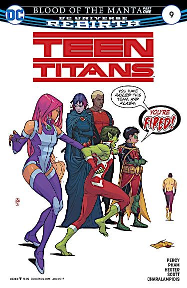 BAF1 Teen Titans Comic Issue 9