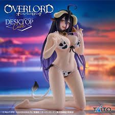 BA34 Albedo Figura Desktop Cute Taito Overlord Figura en Caja