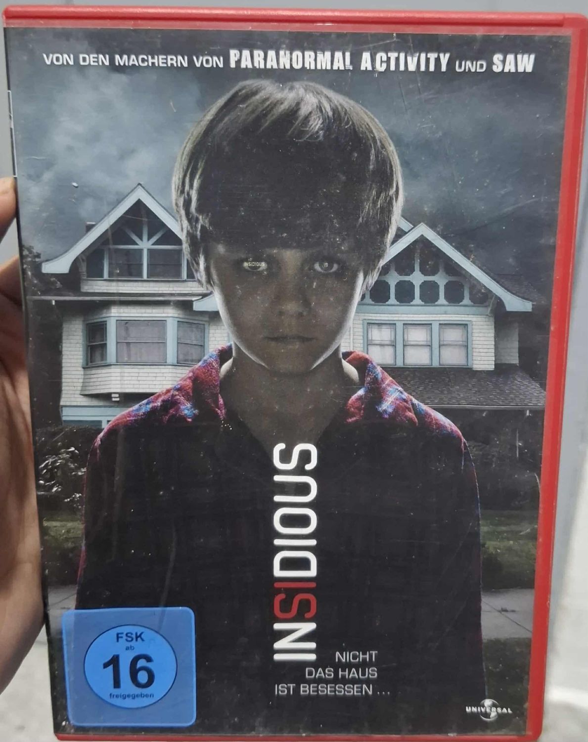 BAF1 Insidious DVD Usado Completo