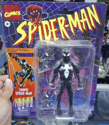 SJ Symbiote Spider Man Figura Marvel Legends *Caja Abierta*