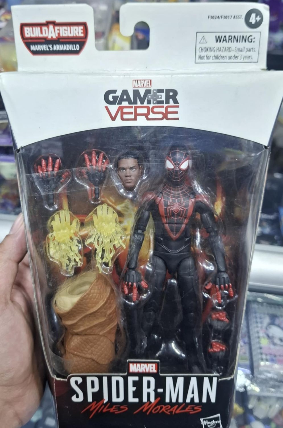 SJ Miles Morales Figura Spider Man Figura Marvel Legends