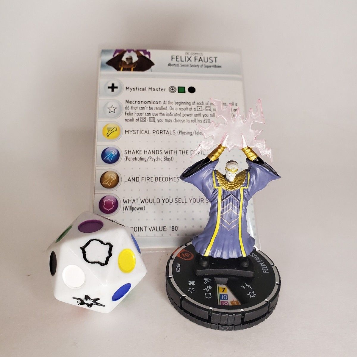 SHB Felix Faust en Caja Heroclix