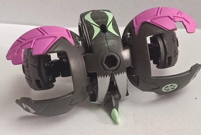 SHB-4k Bakugan Fusia con Negro Bakugan SpidravClan de los Insectos.