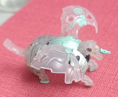 SHB-4k Bakugan Transparente 1 Bakugan  Platinum de Bakugan Evolutions  Neo Pegatrix.