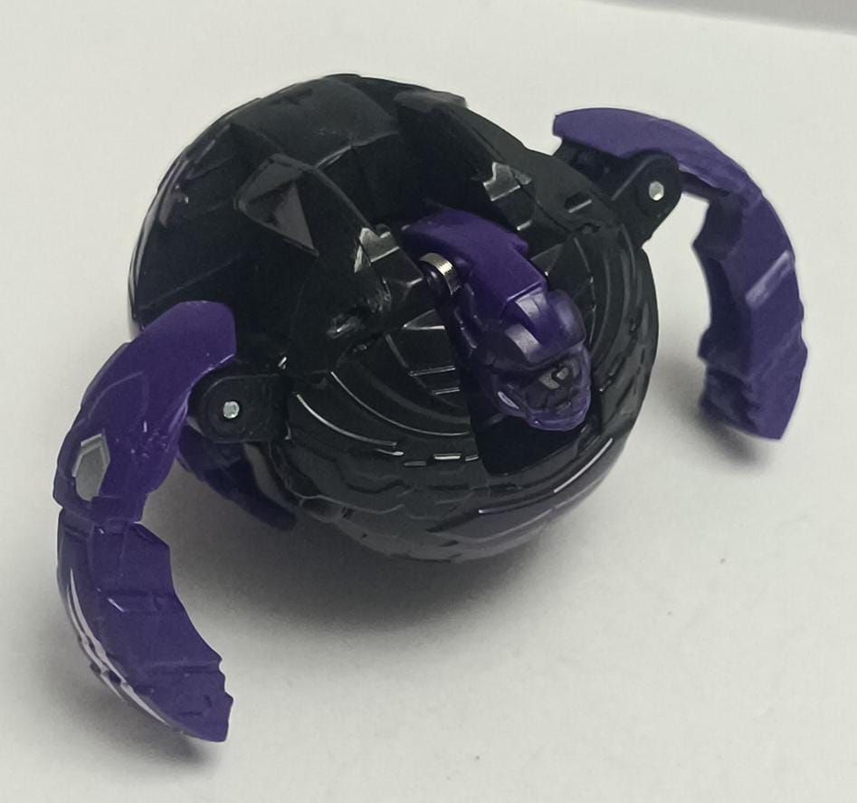 SHB-4k Bakugan Negro con Morado Bakugan Darkus Gorthion Ultra