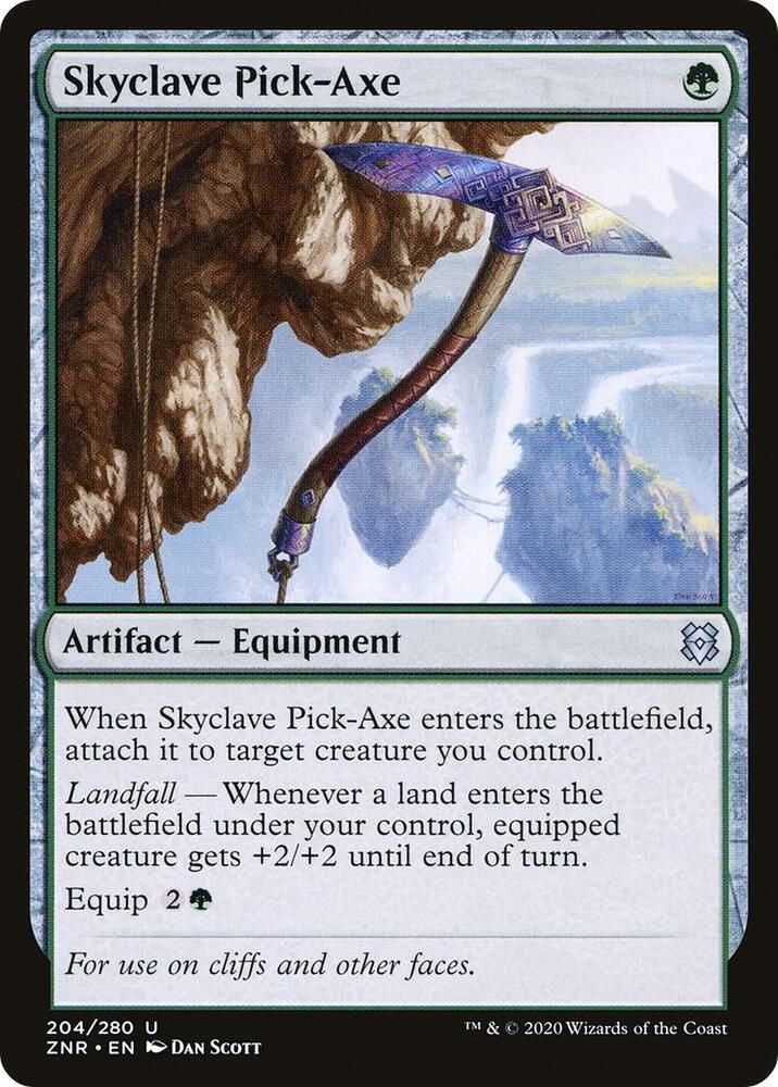 Skyclave Pick-Axe - Zendikar Rising (ZNR) Zendikar Rising Foil