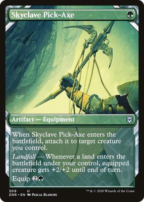 Skyclave Pick-Axe (Showcase) - Zendikar Rising (ZNR) Zendikar Rising Foil