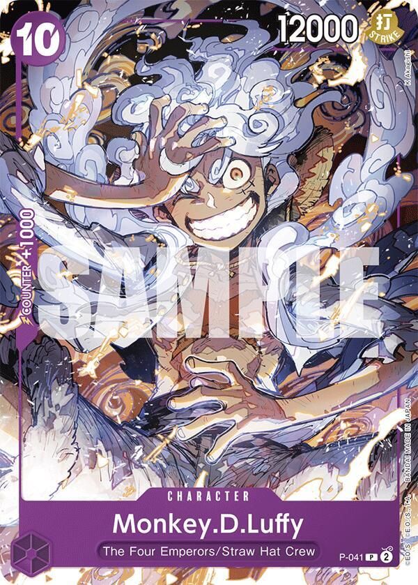Monkey.D.Luffy (P-041) - Starter Deck 18: PURPLE Monkey.D.Luffy (ST-18) Starter Deck 18: PURPLE Monkey.D.Luffy