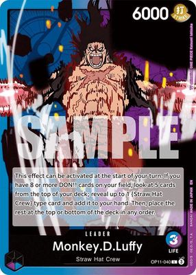 Monkey.D.Luffy (040) - A Fist of Divine Speed (OP11) A Fist of Divine Speed