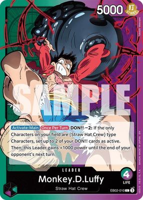 Monkey.D.Luffy (010) - Extra Booster: Anime 25th Collection (EB-02) Extra Booster: Anime 25th Collection