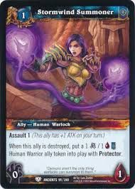 Stormwind Summoner World of Warcraft Card