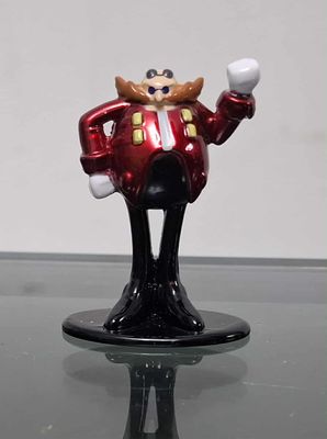 SHX Doctor Eggman Figura Nano Metalfigs Jada Toys Sonic Figura The Hedgehog Figura de Metal